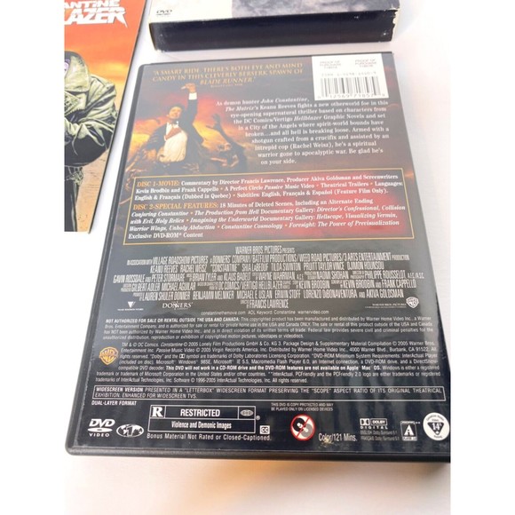 Constantine (DVD, 2005, 2-Disc Set, Deluxe Edition) - Picture 5 of 8